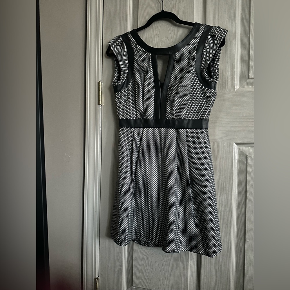 Black and white BCBG Mini dress